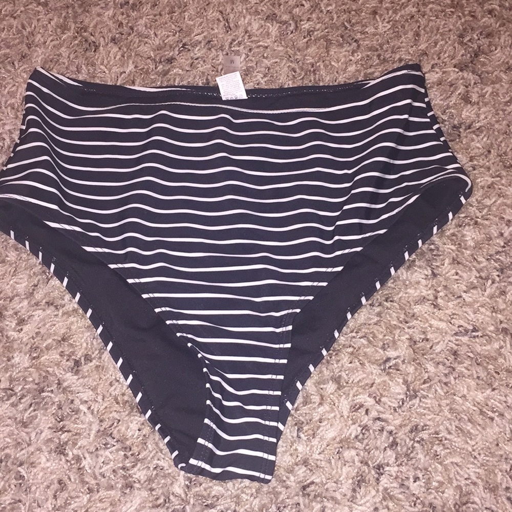 High waisted bikini bottoms